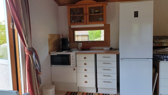 Mysig liten gäststuga på stor tomt - Bild 5