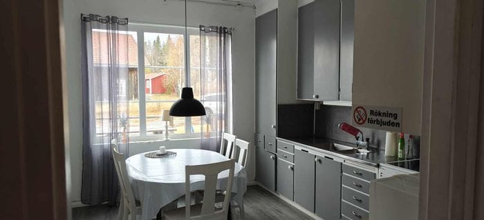 Lägenhet i bygdegård i vackra Baksjöliden Fredrika