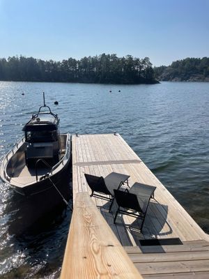 Rådalen Malma Värmdö. Strandtomt med brygga, bastu - Bild 43