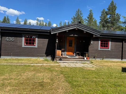 Rymlig fjällstuga, 10-15min bilavstånd från backar