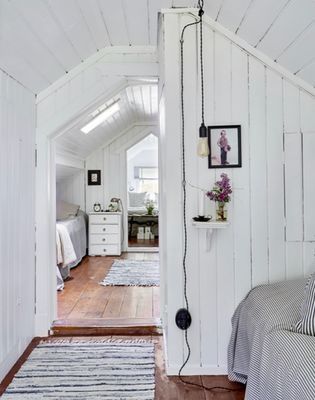 3 sovrum i fil. 2 enkelsängar och 1 dubbelsäng