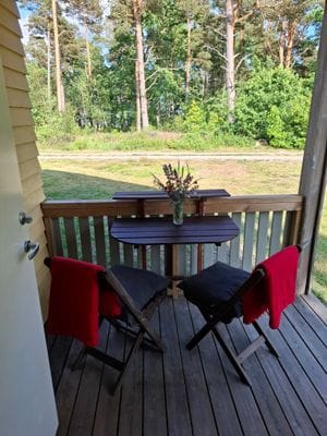 Sittplats under tak
