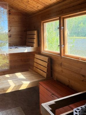 Hus med sjötomt, brygga & vedeldad bastu - Bild 46