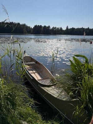Hus med sjötomt, brygga & vedeldad bastu - Bild 47