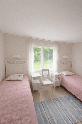 Insynsskyddad stuga i Djupvik/Lofta med stor tomt. - Bild 7