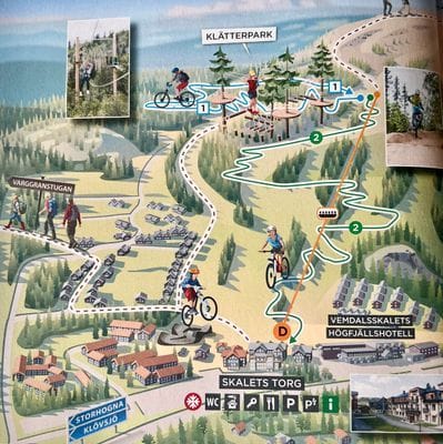 Modern fjällstuga i Vargen Vemdalen - Bild 20