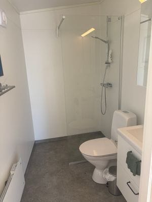 Badrum i attefallshuset