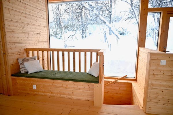 Arkitektritat fjällhus i Tänndalen - Bild 24