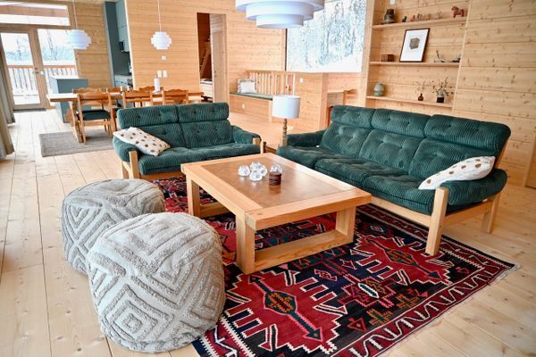 Arkitektritat fjällhus i Tänndalen - Bild 4