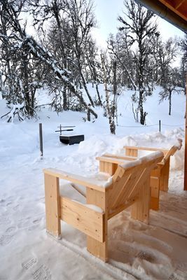 Arkitektritat fjällhus i Tänndalen - Bild 39