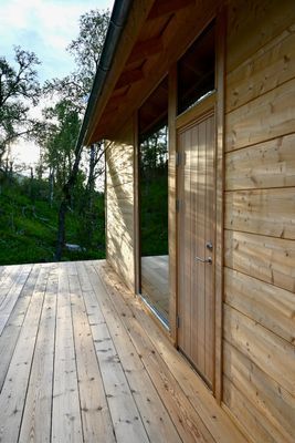 Arkitektritat fjällhus i Tänndalen - Bild 40