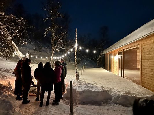 Arkitektritat fjällhus i Tänndalen - Bild 38