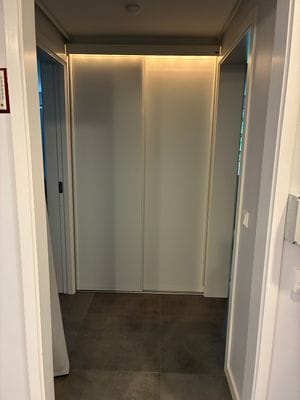 Förvaring mellan rummen