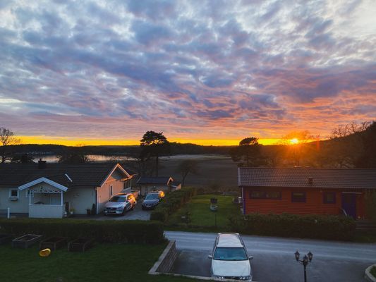 Utsikt från balkongen