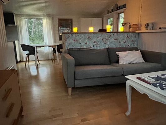 Stuga med uterum