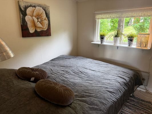 Modern stuga nära sjö i södra Småland - Bild 8