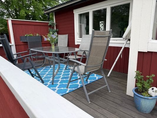 Modern stuga nära sjö i södra Småland - Bild 10