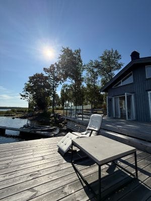 Björköfjärden, Stuga på bryggan med sol hela dagen - Bild 26