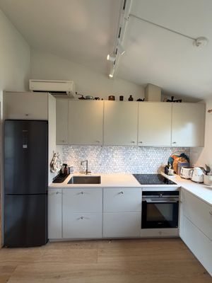 Kök i öppen planlösning