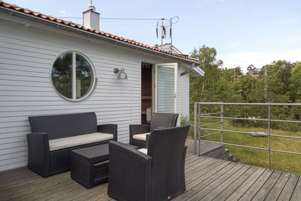 Spektakulär sjötomt, egen bastu, panorama utsikt - Bild 45