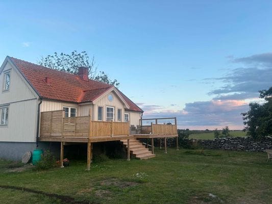 Nyrenoverat semesterhus på södra Öland