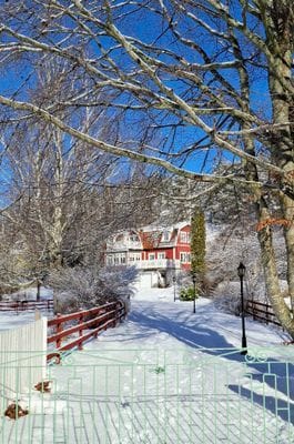 Ingen snögaranti, men några veckor på vintern ser det ut så här