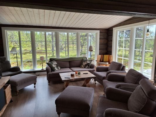 Nybyggd fjällstuga i Grövelsjön - Bild 4