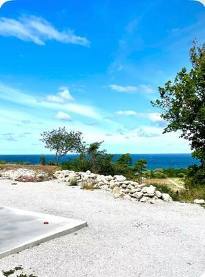 Litet nybyggt boende nära Visby