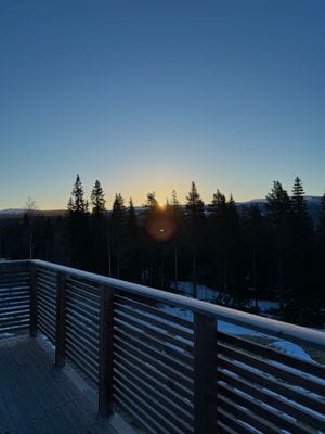 Modernt och rymligt fjällboende med utsikt - Bild 18