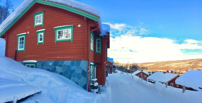 Ramundberget ski in ski out med bastu och kamin - Bild 14