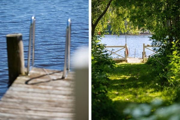 Sjövillor | Privat strand och bastu | Holbonäs