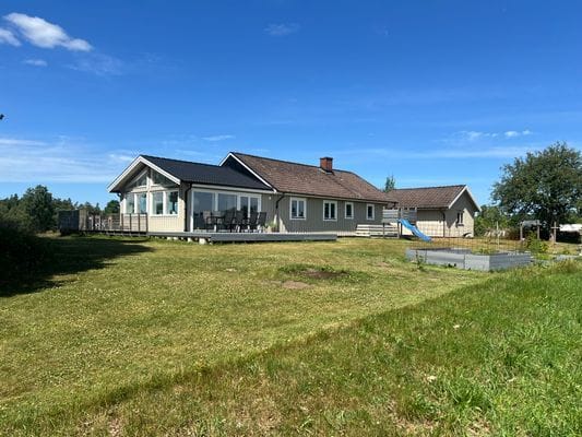 baksidan av huset