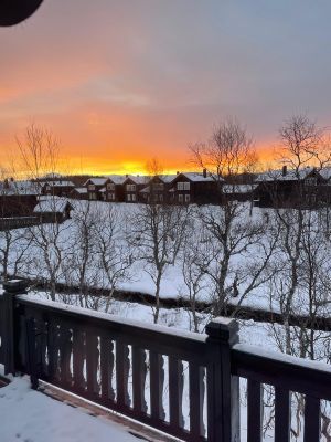 Solnedgång Villastorlien