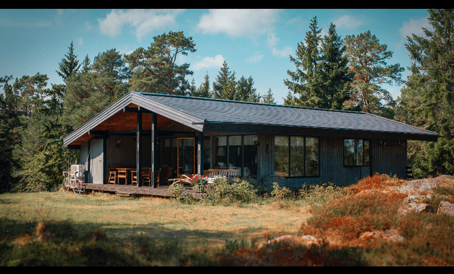 Sommarhus vid Ålands hav