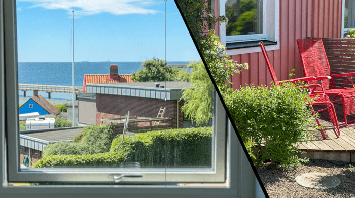 Fräscht parhus vid havet i Höganäs – 6 bäddar