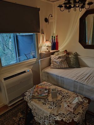 Bäddsoffa (dubbel) på nedervåning