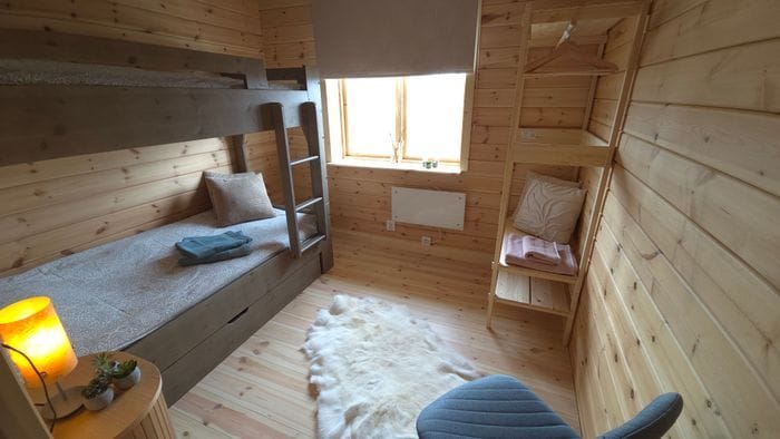 Nybyggd timrat stuga i Juktådalen - Bild 8
