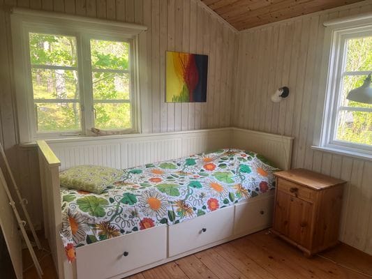 Charmigt sommarhus i Stora Rör – stor naturtomt - Bild 12