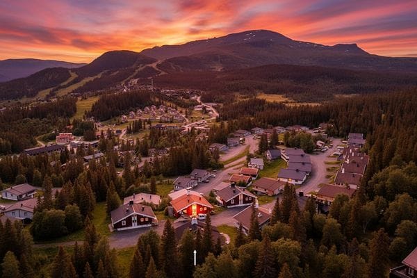 Höstlov i Åre Björnen, stort hus, fin utsikt - Bild 24