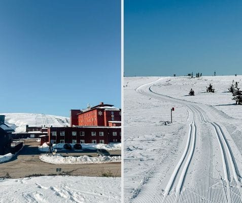 Etagelägenhet med balkong mot backarna/fjället - Bild 7