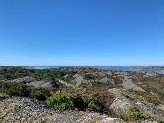 Utsikt mot Käringön från tomten