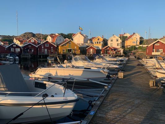 Fina Hälleviksstrand, bara 2 km bort