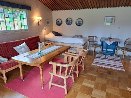 Allrummet med sängar