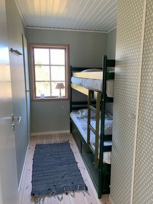 Barn- eller gästrum med våningssäng