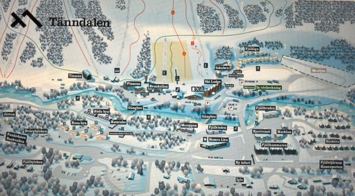 MODERN MYSIG STUGA MITT I FJÄLLANLÄGGNING - Bild 20