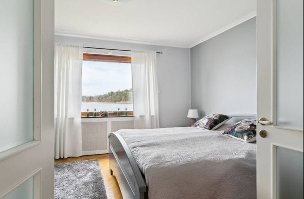 Ett av sovrummen