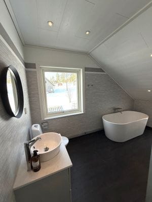Modernt och rymligt fjällboende med utsikt - Bild 21