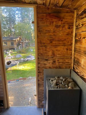 Mysig stuga i skogen nära sjö & bastu - Bild 11