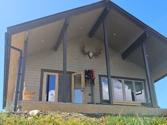 Nybyggd timrat stuga i Juktådalen - Bild 18
