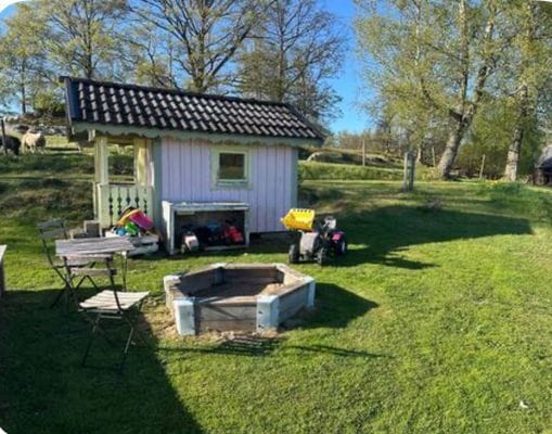 Mysig stuga på gård med bastu & eldplats - Bild 32